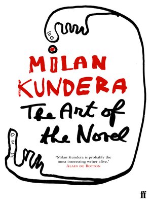 cover image of The Art of the Novel
